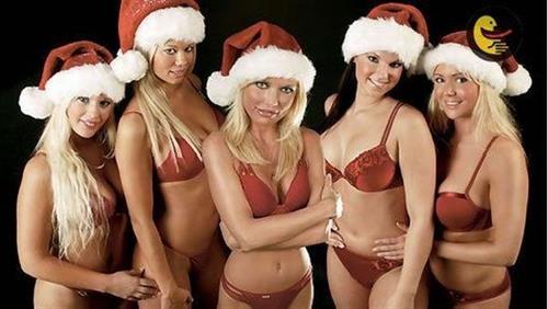Hot Christmas Girls