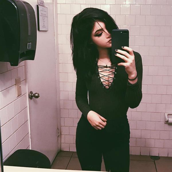 Chrissy Costanza taking a selfie