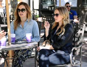 Kristen Bell out shopping at The Americana at Brand in Glendale 10/30/12