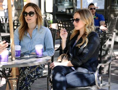 Kristen Bell out shopping at The Americana at Brand in Glendale 10/30/12