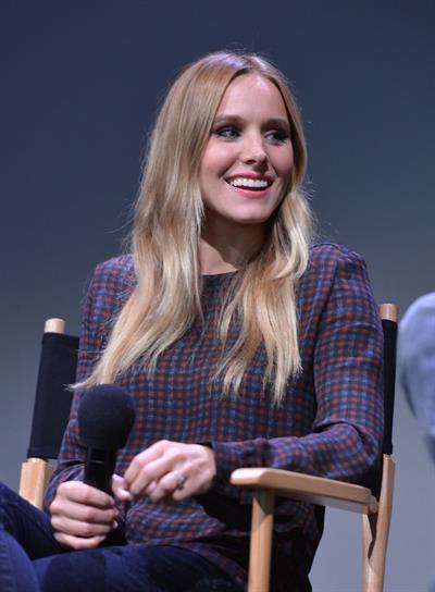 Kristen Bell - Meet the Actors of Hit and Run Presented by Apple in New York City (July 26, 2012)