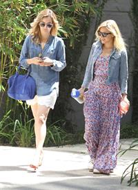 Kristen Bell - spotted out and about with a friend in North Hollywood May 31, 2012