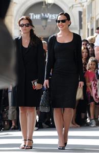 Abbie Cornish on set 1/8/2010