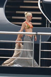 Gwen Stefani in a bikini