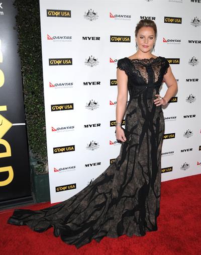 Abbie Cornish GDay USA Black Tie Gala at Hollywood Palladium on January 22, 2011