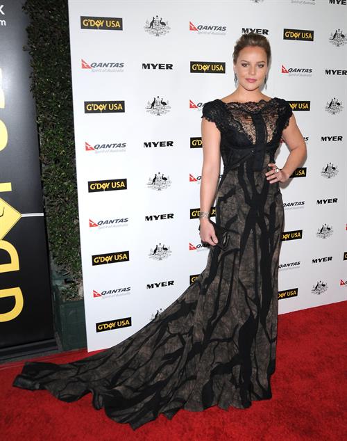 Abbie Cornish GDay USA Black Tie Gala at Hollywood Palladium on January 22, 2011