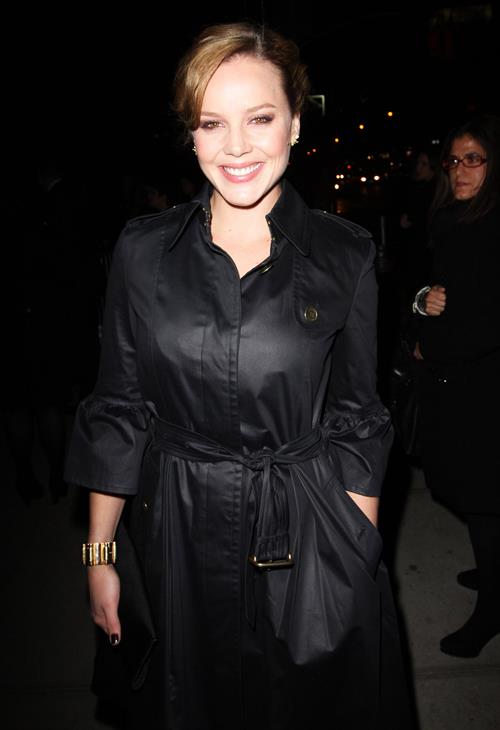 Abbie Cornish at the Limitless premiere in New York City 8/3/2011 