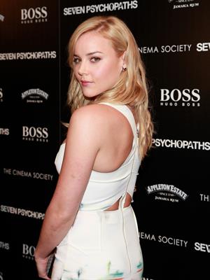 Abbie Cornish ''Seven Psychopaths'' Screening in NYC - October 10, 2012 