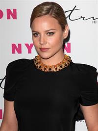 Abbie Cornish - Nylon Magazine 12th anniversary issue party with the sucker punch cast March 24 2011