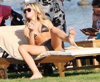Abigail Clancy holiday at the Portocervo Hotel Cala di Volpe Sardinia Italy on July 12, 2010