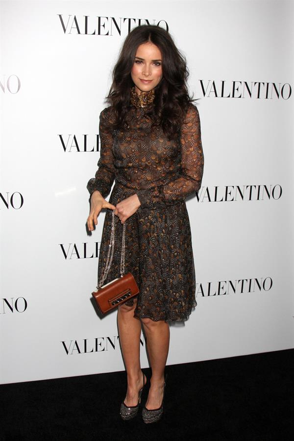 Abigail Spencer Valentino 50th anniversary and new flagship store opening in Beverly Hills on March 27, 2012