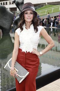 Abigail Spencer Malandrino Presentation at Mercedes Benz fashion week on September 12, 2010