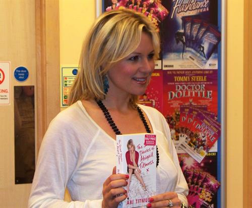 Abi Titmuss at a book signing in Southampton August 2, 2008