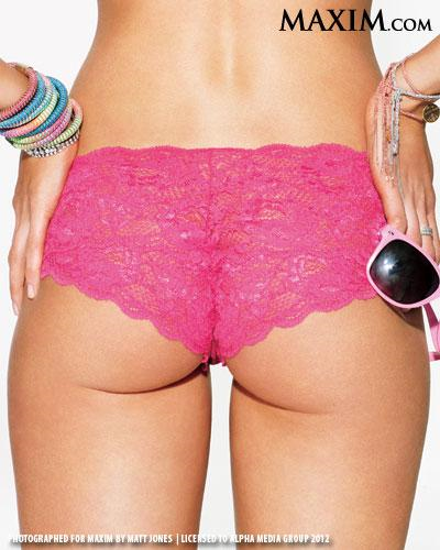 Katrina Bowden in lingerie - ass