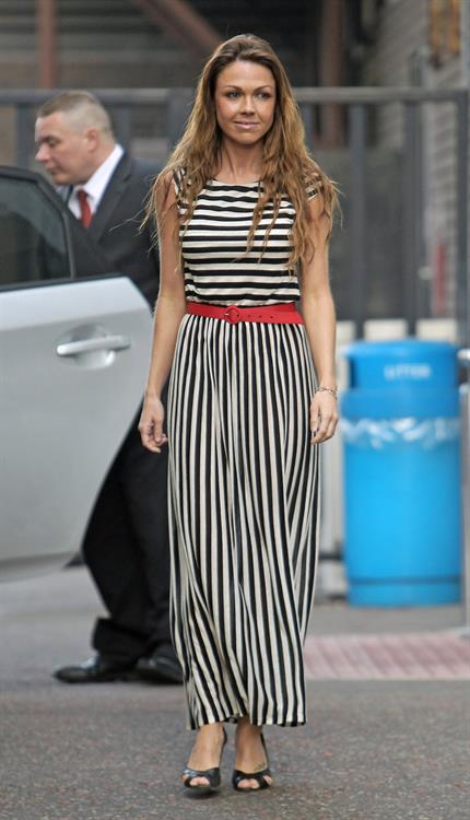Adele Silva at ITV studios April 20, 2011