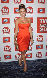 Adele Silva TV Choice Awards 2011 on September 13, 2011 