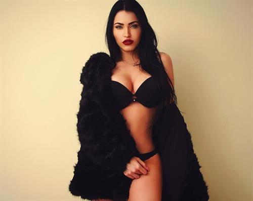 Claudia Alende in a bikini