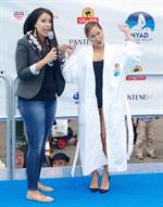 Adrienne Bailon – Swim for Relief Benefit, NY 10/9/13  