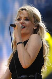 Aimee Anne Duffy performs live at the Genoa MTV Day 2008 on September 13, 2008