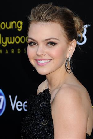 Aimee Teegarden at the Young Hollywood Awards presented by Bing at Club Nokia on May 20, 2011