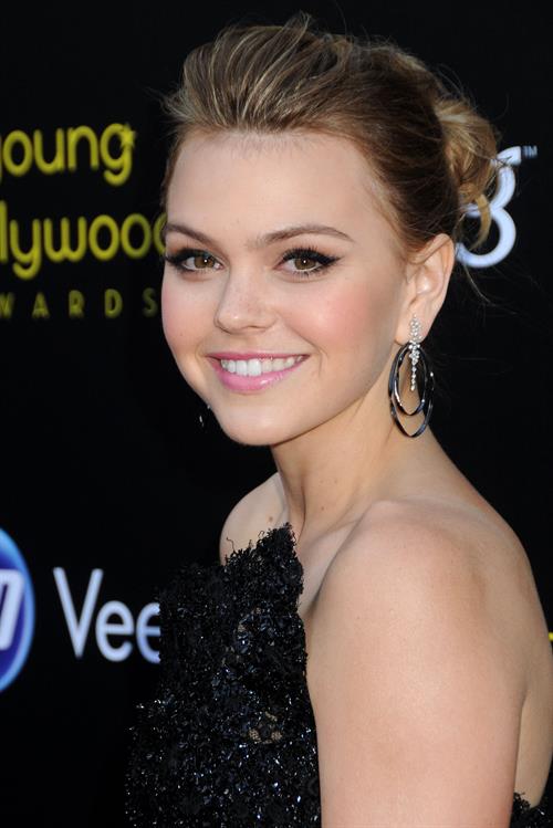 Aimee Teegarden at the Young Hollywood Awards presented by Bing at Club Nokia on May 20, 2011