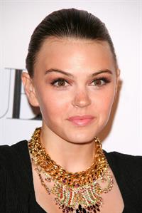 Aimee Teegarden 9th annual Teen Vogue Hollywood party at Paramount Studios on September 23, 2011 