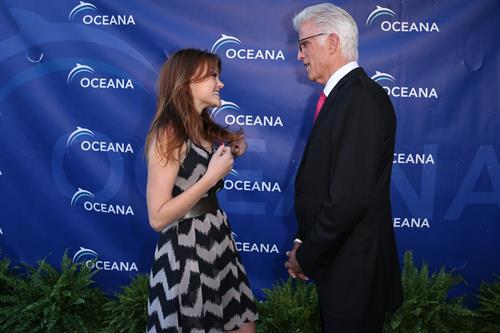 Aimee Teegarden arrives at 2012 Oceana's SeaChange Summer Party on July 29, 2012 in Laguna Beach, California