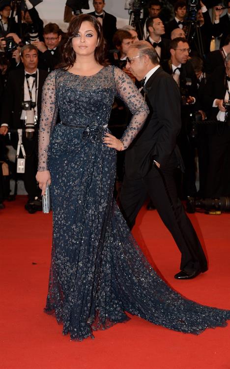 Aishwarya Rai Cosmopolis Premiere 65th Cannes film festival on May 25, 2012 