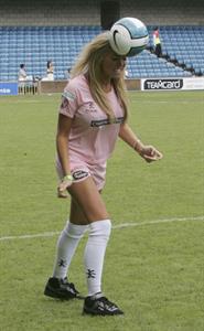 Aisleyne Wallace Celebrity Soccer Six Tournament, London (May 2008)