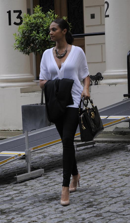 Alesha Dixon - Out in London on July 4, 2012