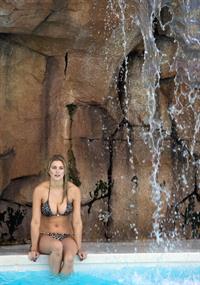 Ashley James in a bikini