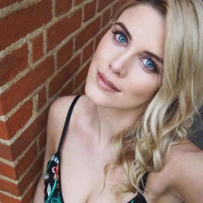 Ashley James in a bikini