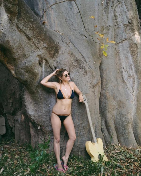Ashley James in a bikini