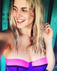 Ashley James taking a selfie