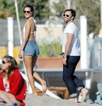 Alessandra Ambrosio at Malibu Beach on May 29, 2011