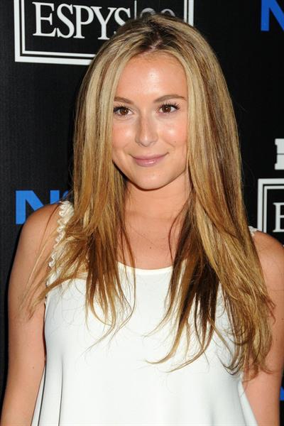 Alexa Vega arrives at ESPN The Magazine 4th Annual 'Body Issue' Party at Belasco Theatre on July 10, 2012 in Los Angeles, California. 