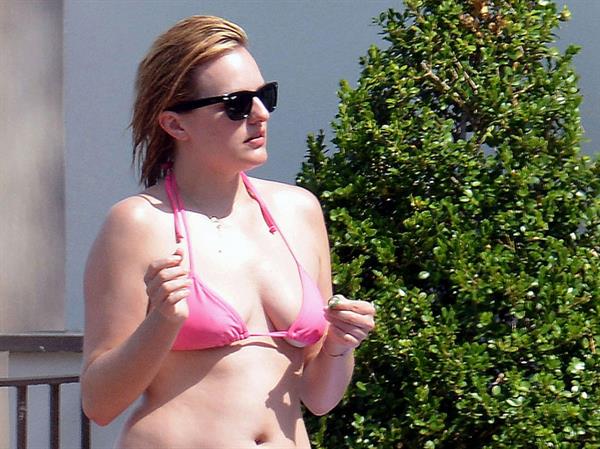 Elisabeth Moss in a bikini