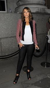 Alex Jones - London Fashion Week - September 14, 2012