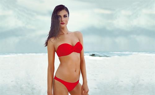 Katarina Ivanovska in a bikini