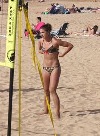 Alex Morgan bikini candids in Hawaii 12/19/12 