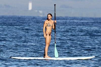 Alex Morgan bikini candids in Hawaii 12/19/12 