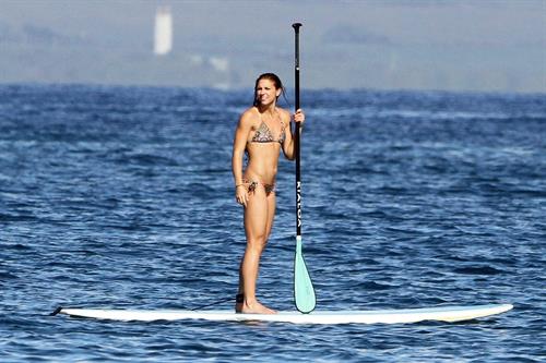Alex Morgan bikini candids in Hawaii 12/19/12 