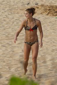 Alex Morgan bikini candids in Hawaii 12/19/12 