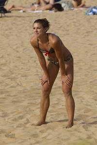 Alex Morgan bikini candids in Hawaii 12/19/12 