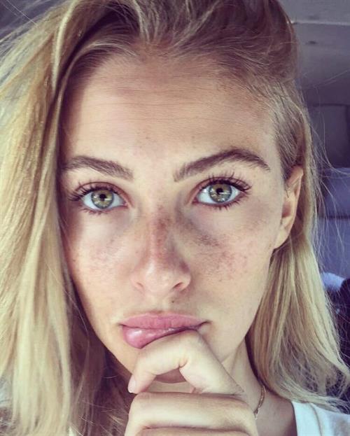 Selena Weber taking a selfie