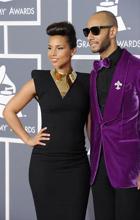 Alicia Keys attends the 54th annual Grammy Awards on February 12, 2012