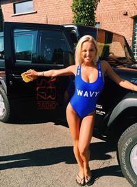 Luna Stevens in a bikini