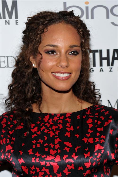 Alicia Keys hosts Gotham Magazine Annual Gala on March 15, 2010