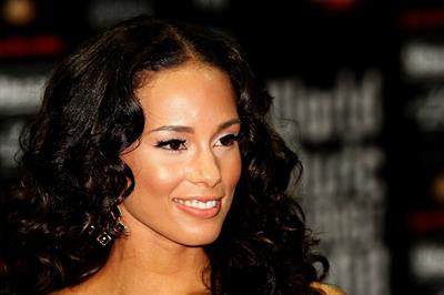 Alicia Keys attending the 20th World Music Awards 