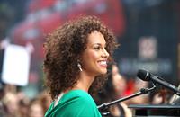 Alicia Keys visits ABC's Good Morning America on June 28, 2011 